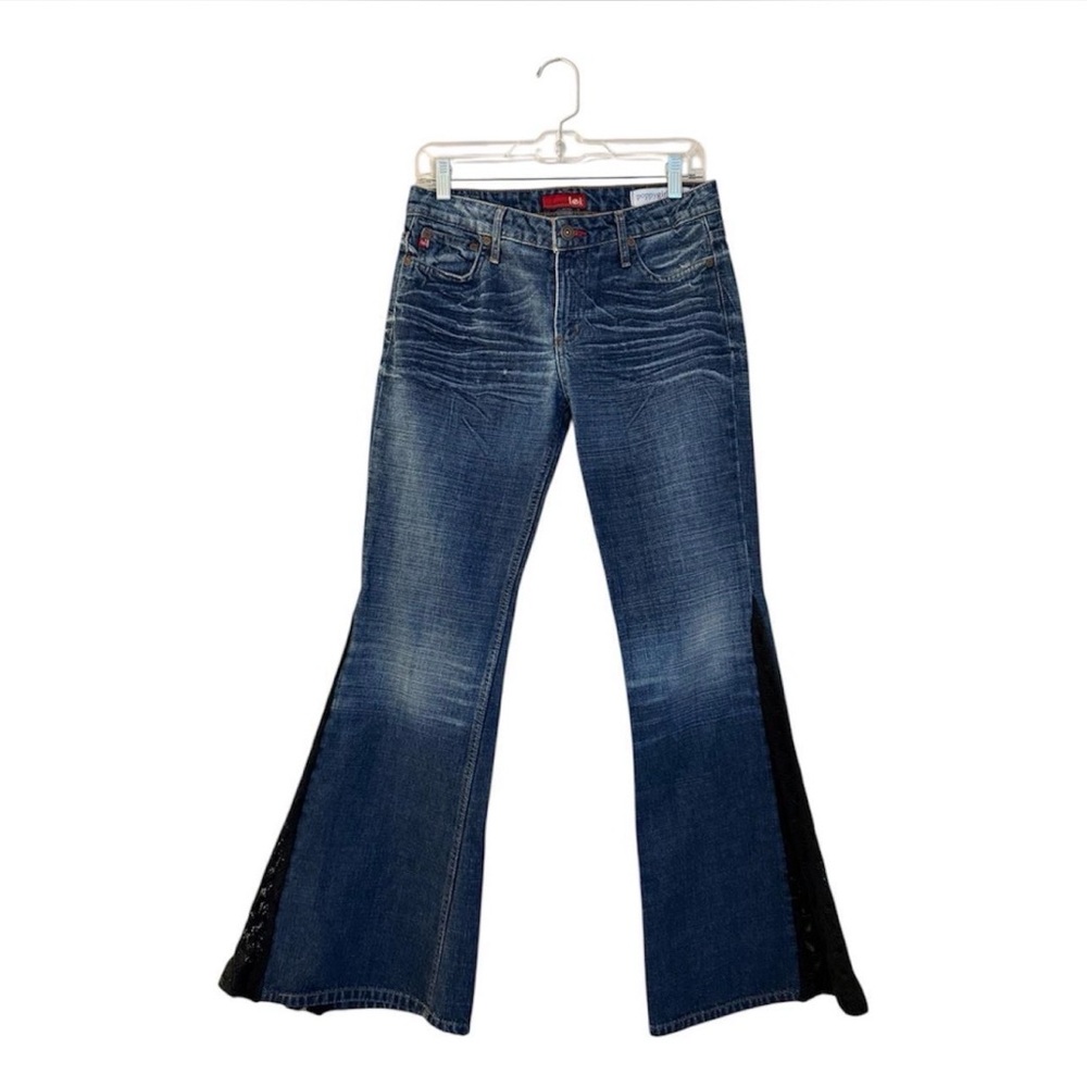 Women's Blue Flared Jeans